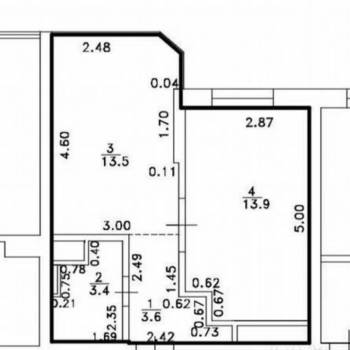 Продается 1-комнатная квартира, 34,4 м²