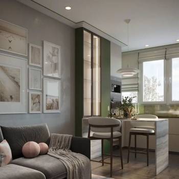Продается 1-комнатная квартира, 56,6 м²