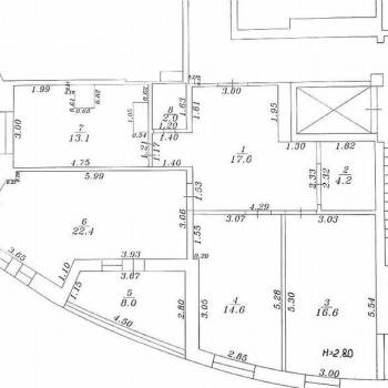 Продается 3-х комнатная квартира, 90,5 м²