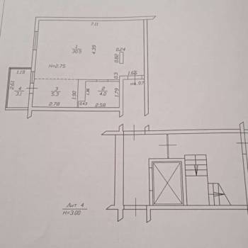 Продается 1-комнатная квартира, 42,9 м²