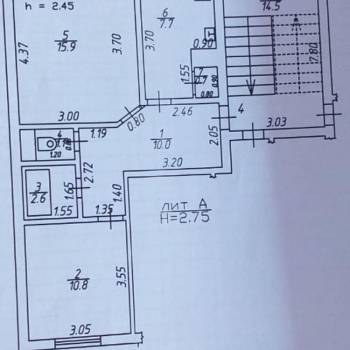 Продается 2-х комнатная квартира, 49 м²