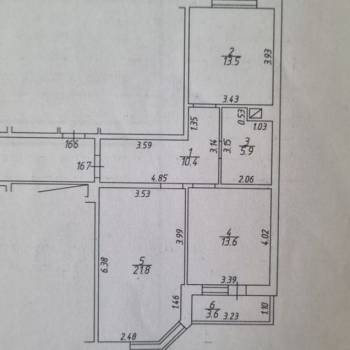 Продается 2-х комнатная квартира, 65,2 м²