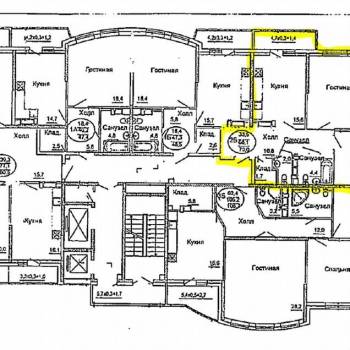 Продается 2-х комнатная квартира, 72,4 м²