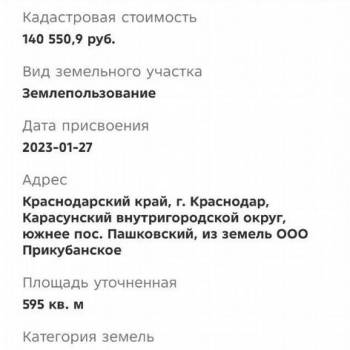 Продается Участок, 600 м²