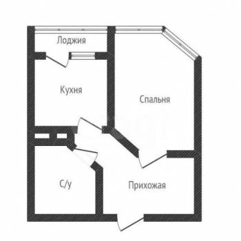 Продается 1-комнатная квартира, 31 м²