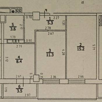 Продается 2-х комнатная квартира, 47,3 м²