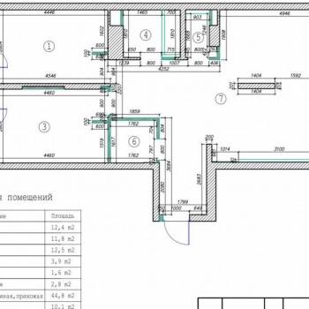 Продается 3-х комнатная квартира, 101 м²