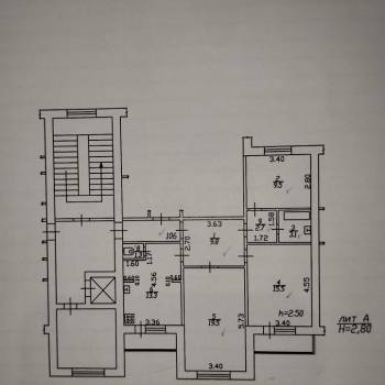 Продается 3-х комнатная квартира, 75 м²