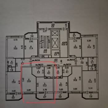 Продается 1-комнатная квартира, 39 м²