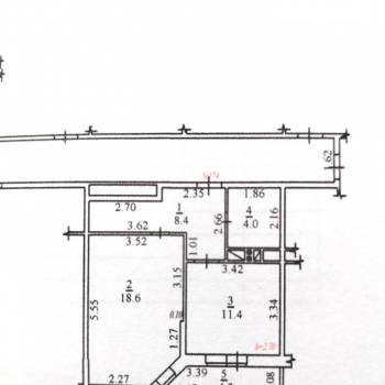 Продается 1-комнатная квартира, 42,4 м²