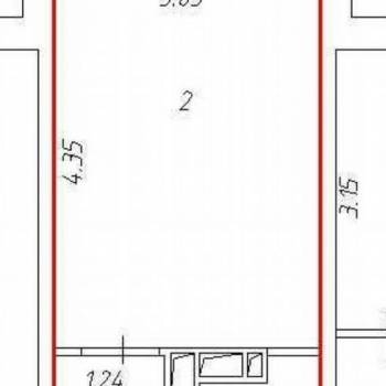 Продается 1-комнатная квартира, 20 м²