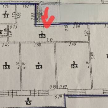 Продается 3-х комнатная квартира, 71,9 м²