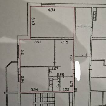 Продается 2-х комнатная квартира, 52,6 м²