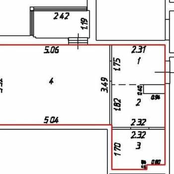Продается 1-комнатная квартира, 29,3 м²