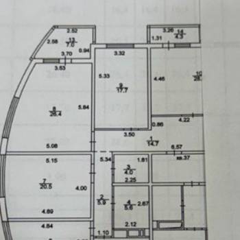 Продается Многокомнатная квартира, 180 м²