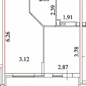 Продается 1-комнатная квартира, 45 м²