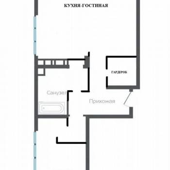 Продается 2-х комнатная квартира, 72 м²