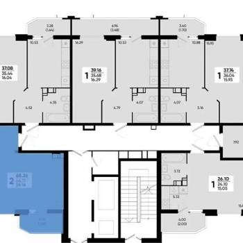 Продается 2-х комнатная квартира, 68,3 м²