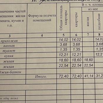 Продается 2-х комнатная квартира, 80,6 м²