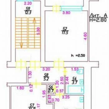 Продается 2-х комнатная квартира, 50,3 м²