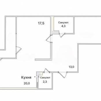 Продается 3-х комнатная квартира, 83,2 м²