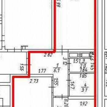 Продается 2-х комнатная квартира, 56,4 м²