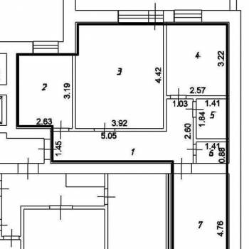 Продается 3-х комнатная квартира, 70 м²