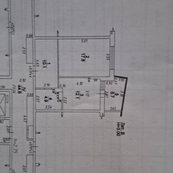 Продается 2-х комнатная квартира, 44,9 м²