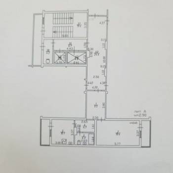 Продается 1-комнатная квартира, 47,4 м²