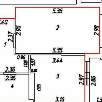 Продается 1-комнатная квартира, 38 м²
