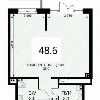 Продается Нежилое помещение, 48,6 м²