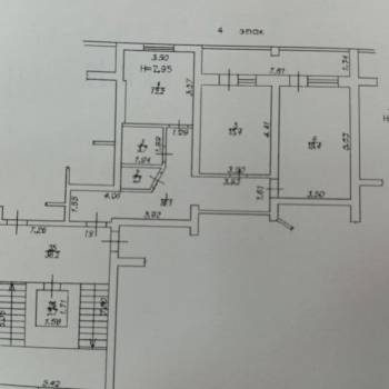 Продается 2-х комнатная квартира, 71,9 м²