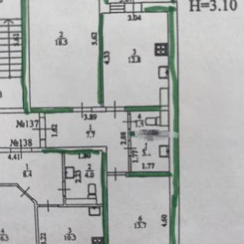 Продается 2-х комнатная квартира, 60 м²