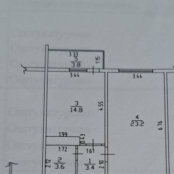 Продается 1-комнатная квартира, 45 м²