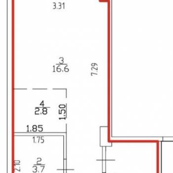 Продается 1-комнатная квартира, 27,8 м²