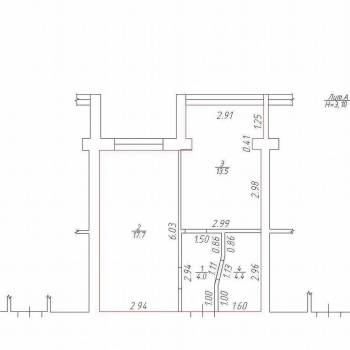 Продается 1-комнатная квартира, 39,6 м²