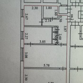 Продается 3-х комнатная квартира, 56,5 м²
