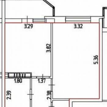 Продается 1-комнатная квартира, 42 м²