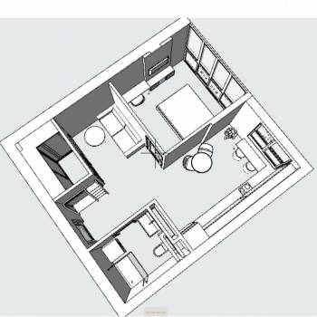 Сдается 1-комнатная квартира, 41 м²