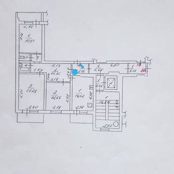 Продается 3-х комнатная квартира, 72 м²