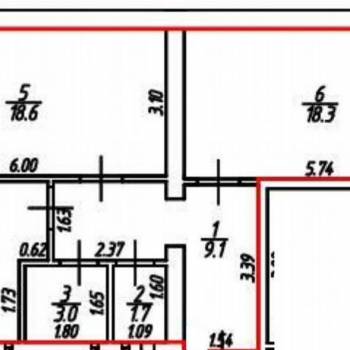 Продается 2-х комнатная квартира, 62 м²