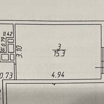 Сдается 1-комнатная квартира, 33 м²