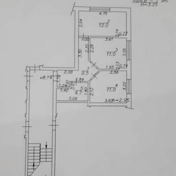 Продается 2-х комнатная квартира, 48 м²