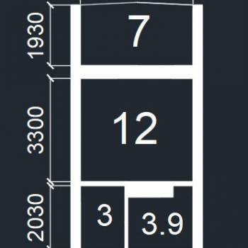 Продается 1-комнатная квартира, 25,9 м²