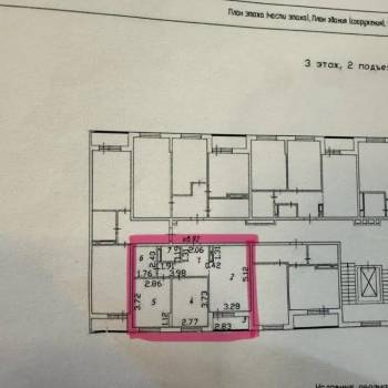 Сдается 2-х комнатная квартира, 50,17 м²