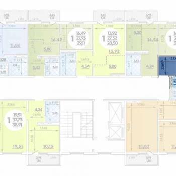 Продается 1-комнатная квартира, 46,8 м²