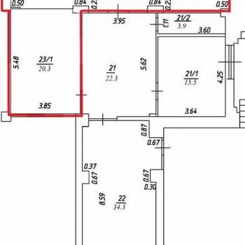 Сдается Торговое помещение, 77 м²