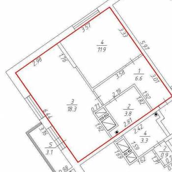 Продается 1-комнатная квартира, 21 м²