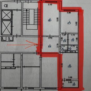 Продается 2-х комнатная квартира, 64,4 м²