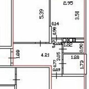Продается 2-х комнатная квартира, 54 м²